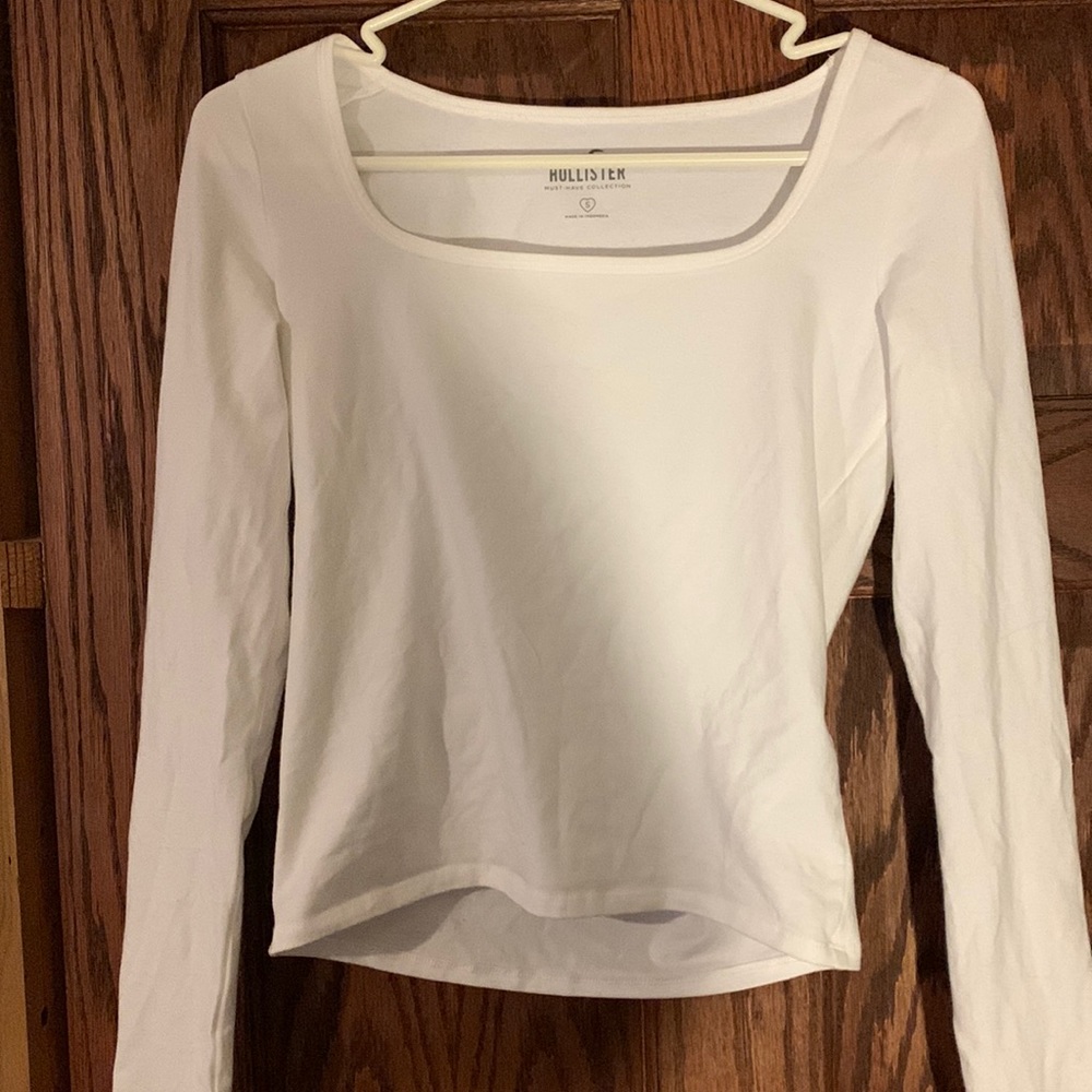 Hollister square-neck long sleeve